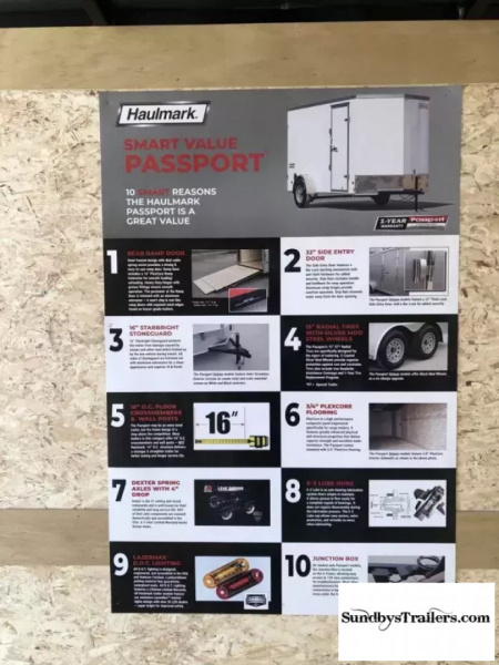 New 2025 Haulmark 7x14 Enclosed