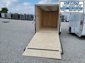 New 2023 Cargo Express AX 6' x 12' 3K Idler Ramp Door Aluminum Enclosed Cargo Trailer