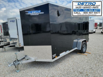 New 2023 Cargo Express AX 6' x 12' 3K Idler Ramp Door Aluminum Enclosed Cargo Trailer