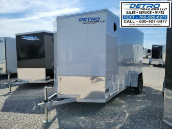New 2023 Cargo Express AX 6' x 12' 3K Idler Ramp Door Aluminum Enclosed Cargo Trailer