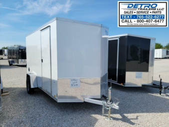 New 2023 Cargo Express AX 6' x 12' 3K Idler Ramp Door Aluminum Enclosed Cargo Trailer