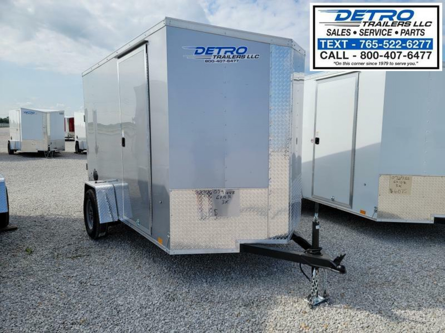 New 2023 Cargo Express XL SE 6' x 10' 3K Idler Ramp Door Enclosed Cargo Trailer