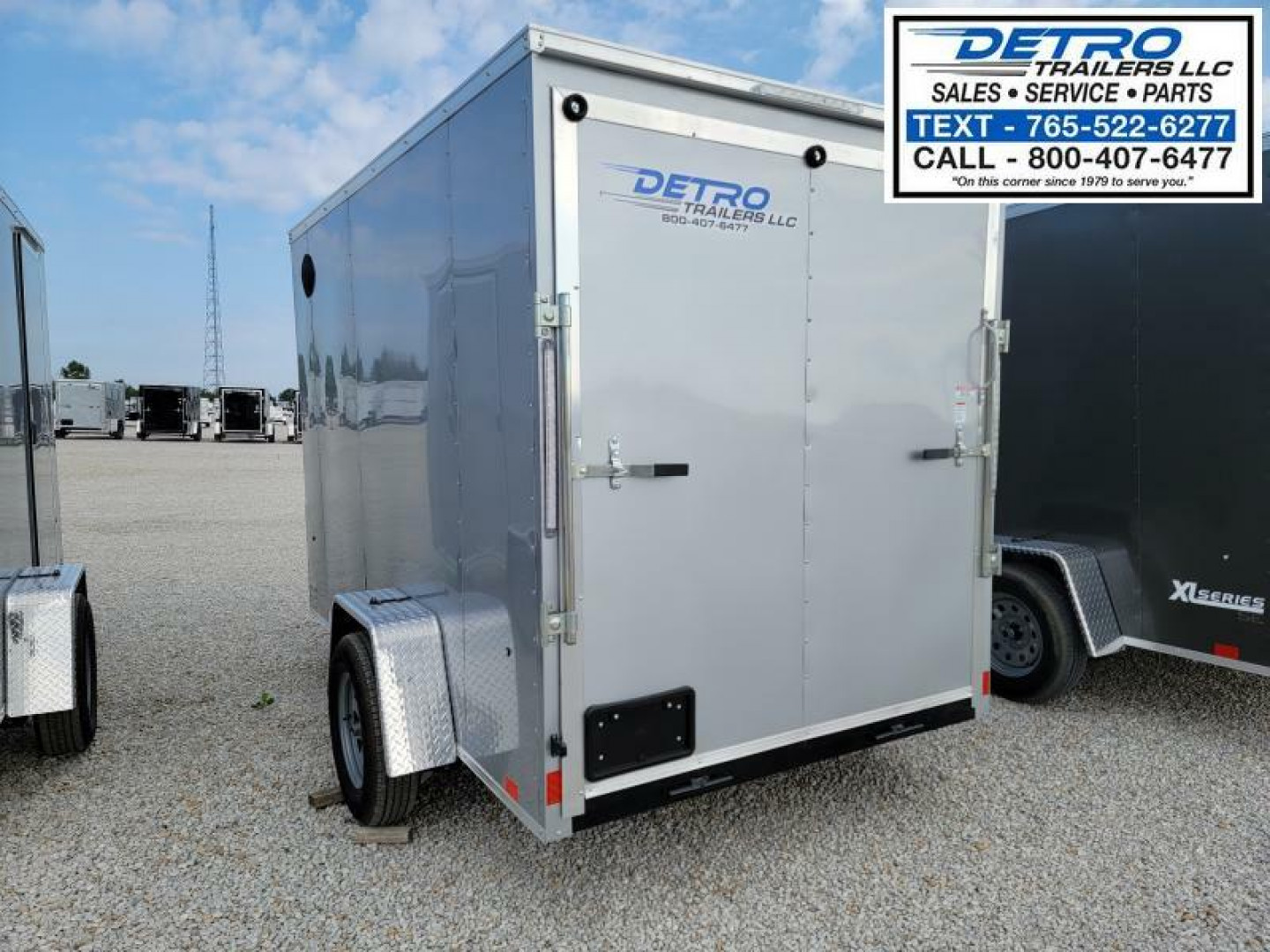 New 2023 Cargo Express XL SE 6' x 10' 3K Idler Ramp Door Enclosed Cargo Trailer