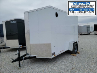 New 2023 Cargo Express DLX 6' x 10' 3K Idler Ramp Door Enclosed Cargo Trailer