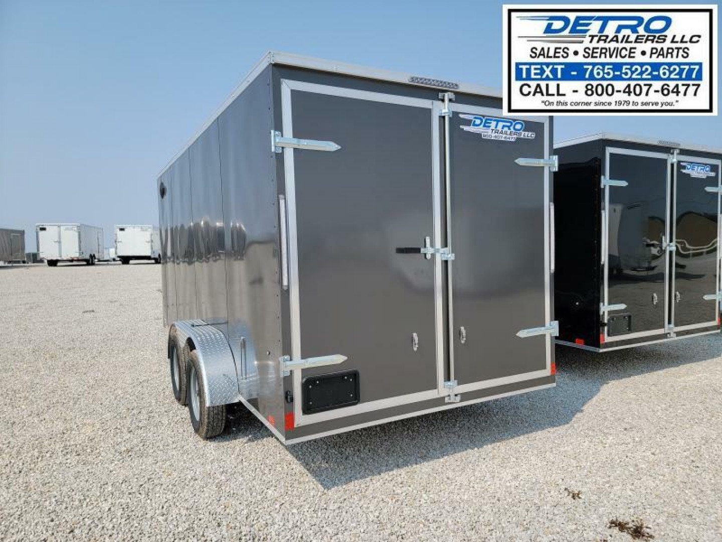 New 2023 Cargo Express XL SE 7' x 16' 7K Double Rear Door Enclosed Cargo Trailer