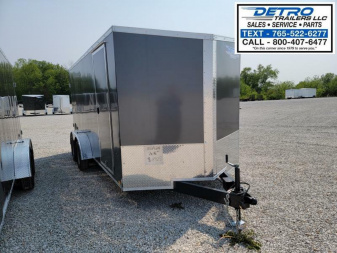 New 2023 Cargo Express XL SE 7' x 16' 7K Double Rear Door Enclosed Cargo Trailer