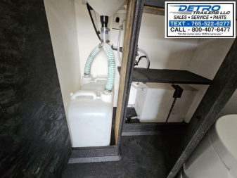 New 2023 Pace American SE 8.5' x 20' 10K Ramp Door Enclosed Trailer w/ Bathroom