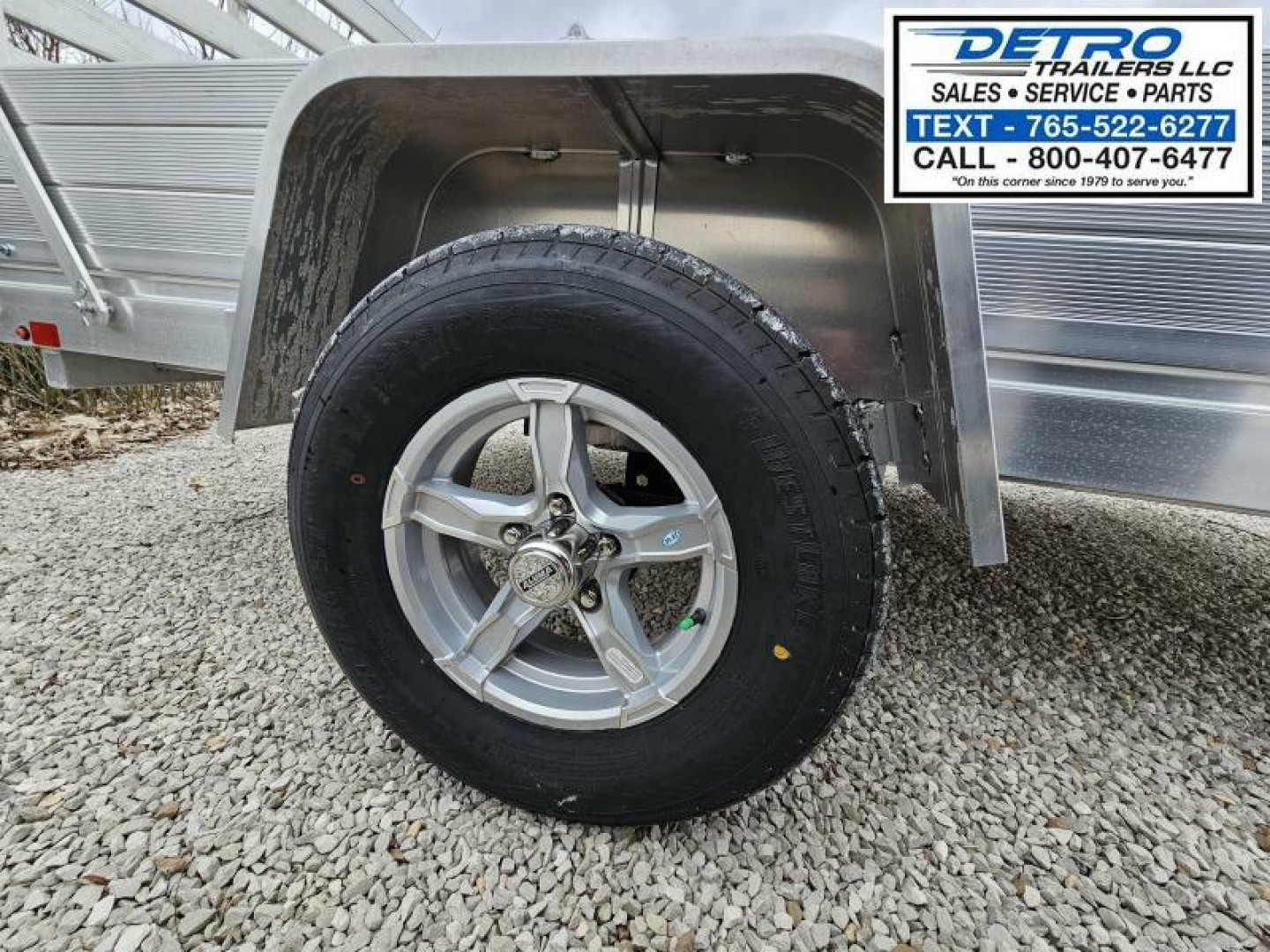 New 2024 Aluma 6810H-S-TG 3K Torsion Idler Utility Trailer