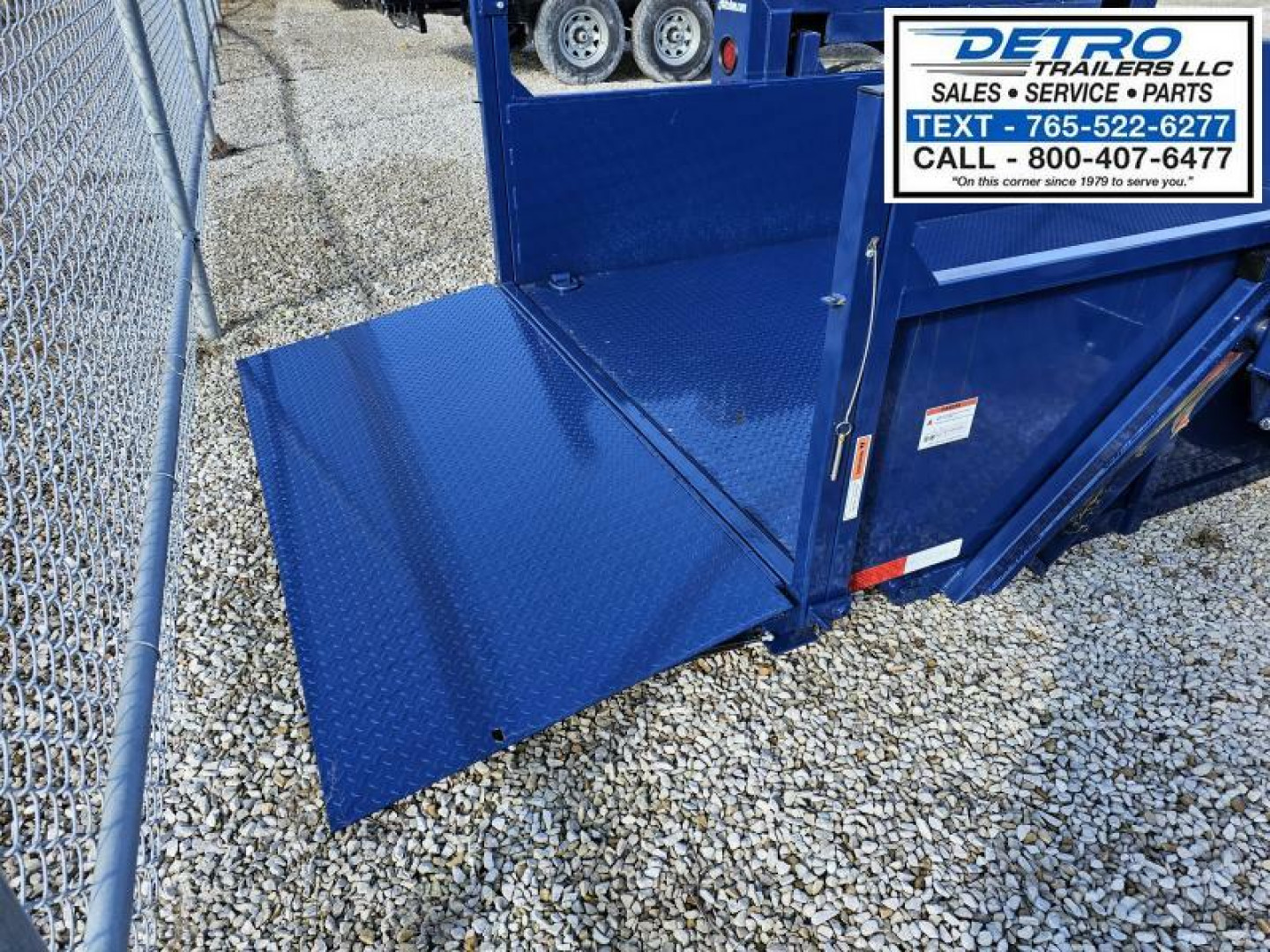 New 2024 Air Tow 3D-12 6' x 12' 15K Telescopic Dump Trailer w/ Ground Level Loading Drop-Deck