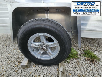 New 2024 Aluma 8112 SR Utility Trailer