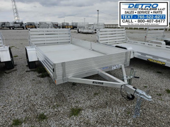 New 2024 Aluma 8112 SR Utility Trailer