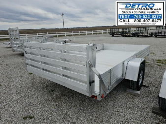 New 2024 Aluma 8112 SR Utility Trailer