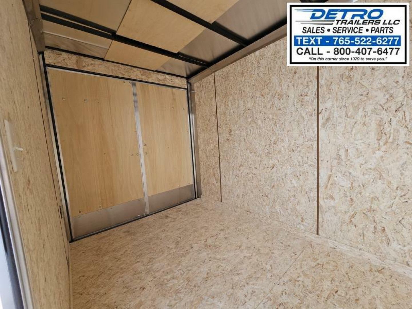 New 2024 Cargo Express EX DLX 6' x 10' 3K Idler Double Rear Door Enclosed Cargo Trailer