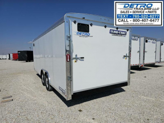 New 2024 Sure-Trac 8.5' x 20' 10K Landscape Pro Round Top Ramp Door Enclosed Cargo Trailer