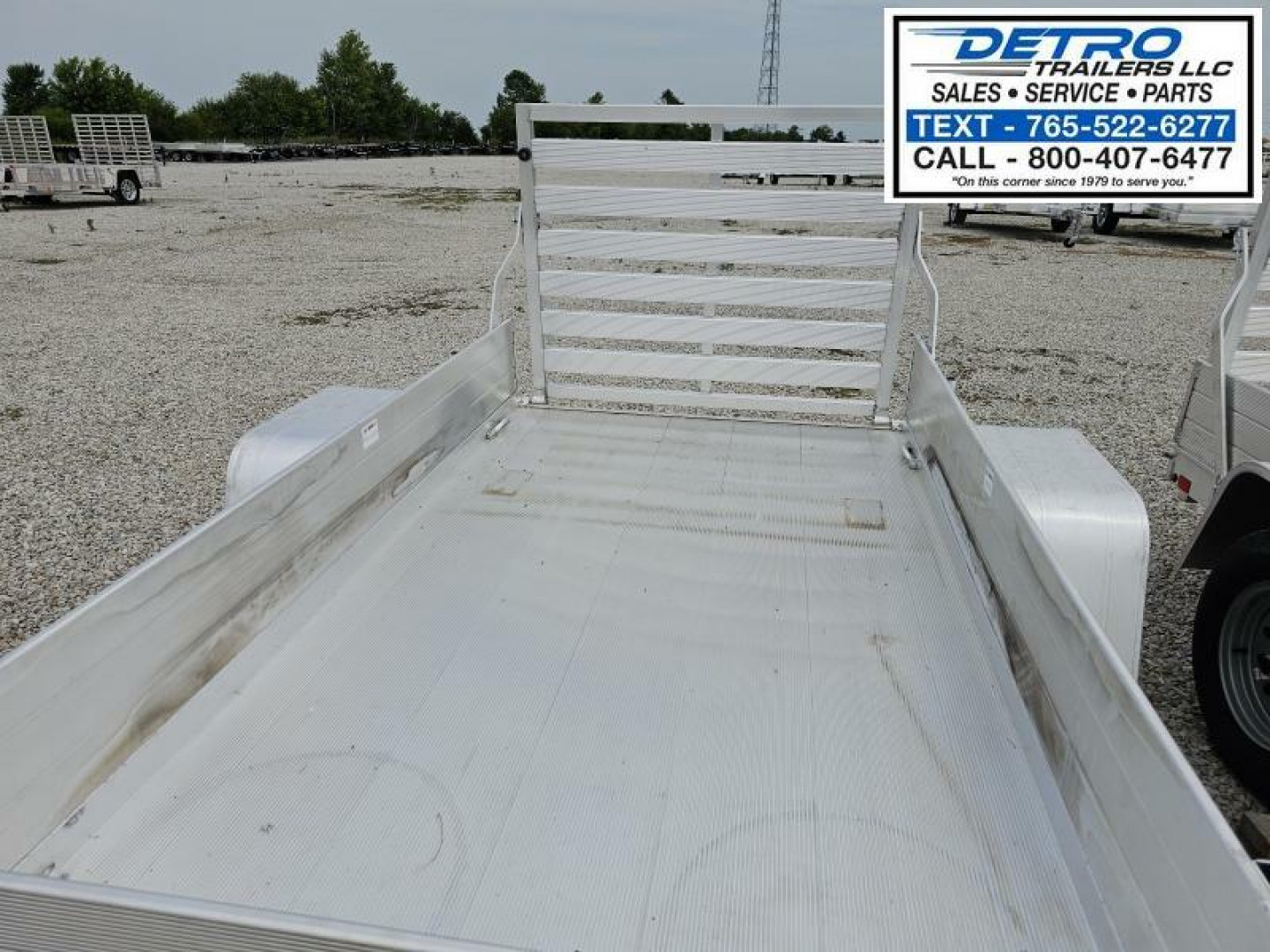 New 2025 Aluma 548S-TG 2K Torsion Idler Utility Trailer