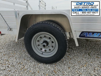 New 2025 Aluma 548S-TG 2K Torsion Idler Utility Trailer
