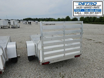 New 2025 Aluma 548S-TG 2K Torsion Idler Utility Trailer