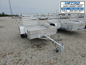 New 2025 Aluma 548S-TG 2K Torsion Idler Utility Trailer