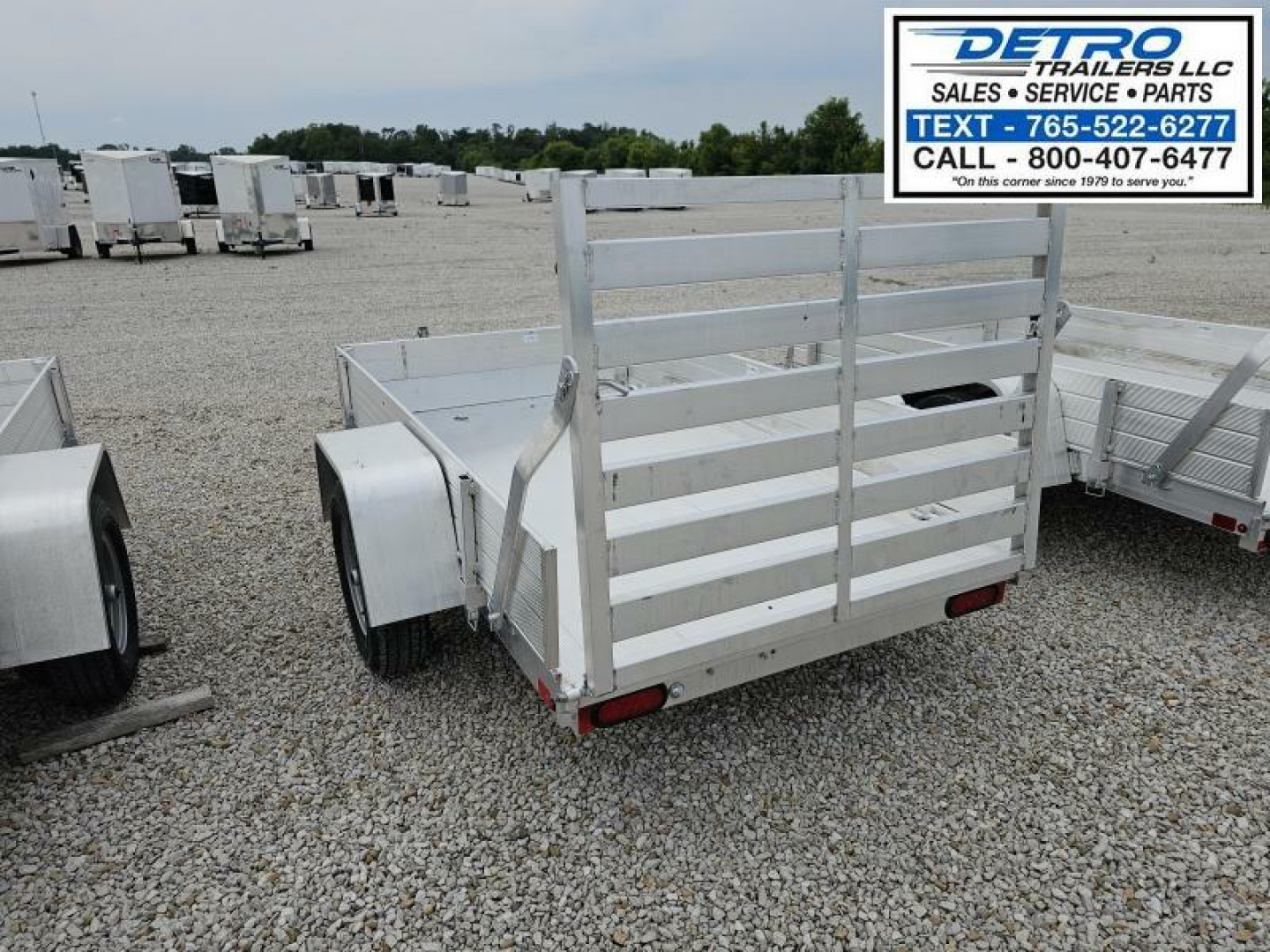 New 2025 Aluma 548S-TG 2K Torsion Idler Utility Trailer