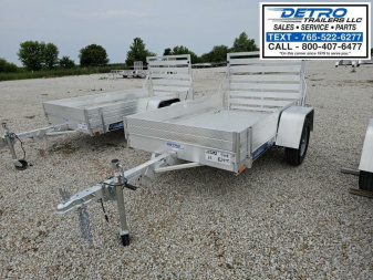 New 2025 Aluma 548S-TG 2K Torsion Idler Utility Trailer