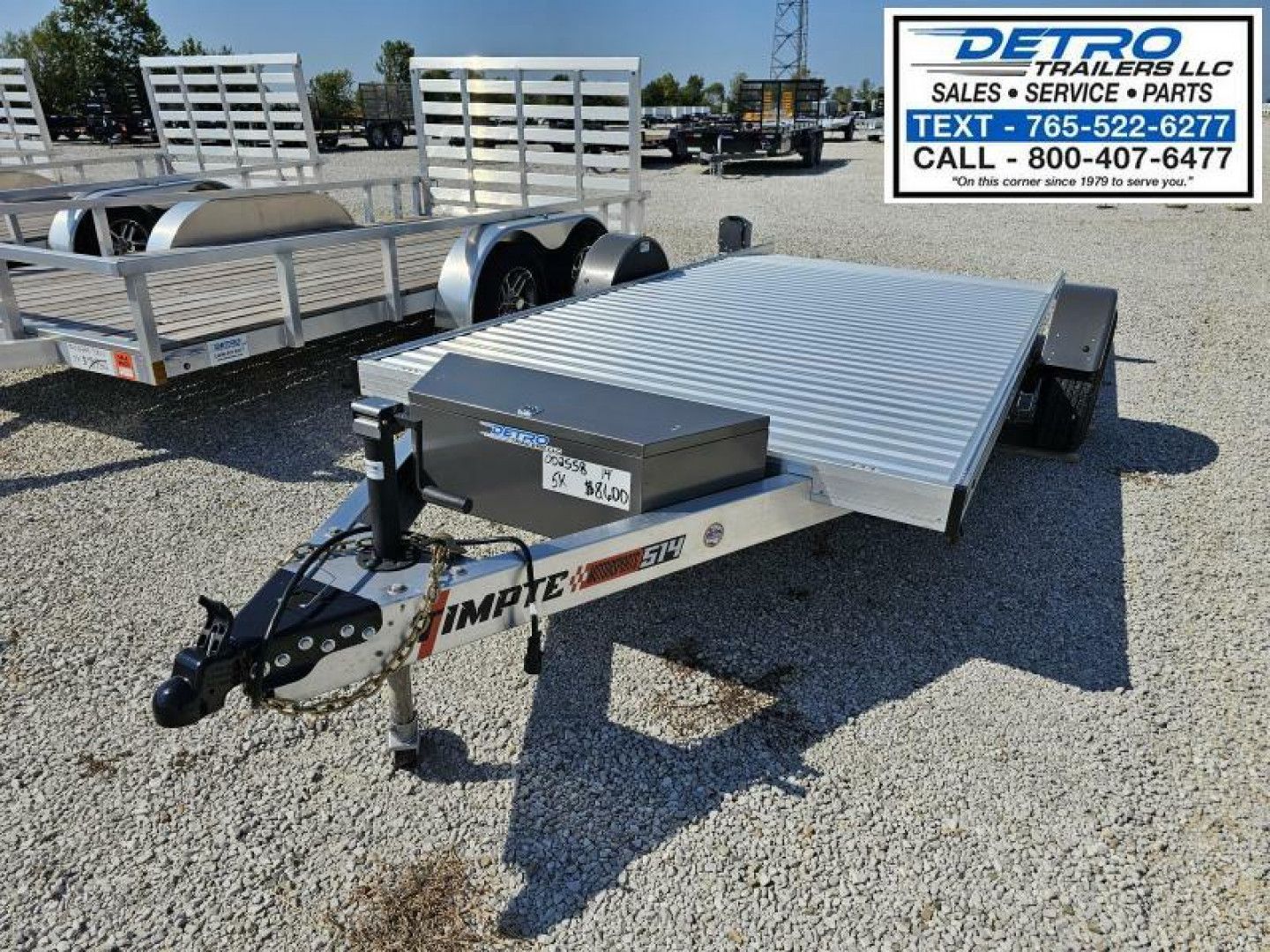 New 2025 Timpte 0514TSEZ 78" x 14' 5K Low Entry Tilt Deck Equipment Trailer