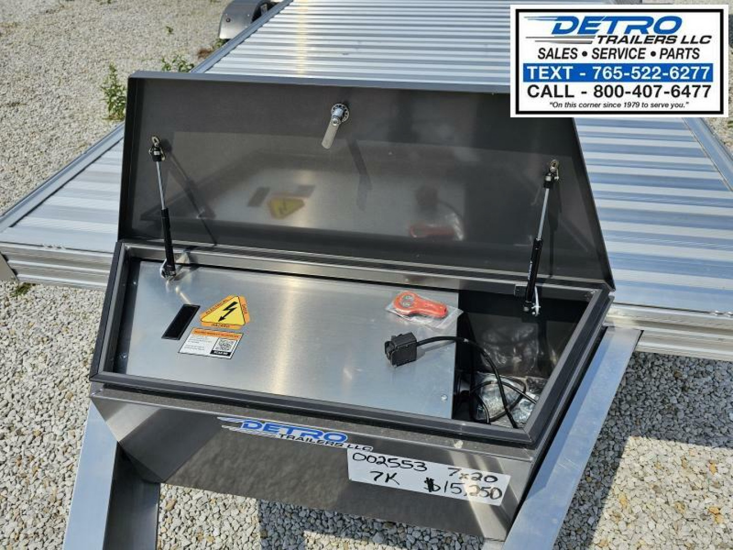 New 2025 Timpte TKR3TSEZ 82" X 20' 7K Tilt Deck Equipment Trailer