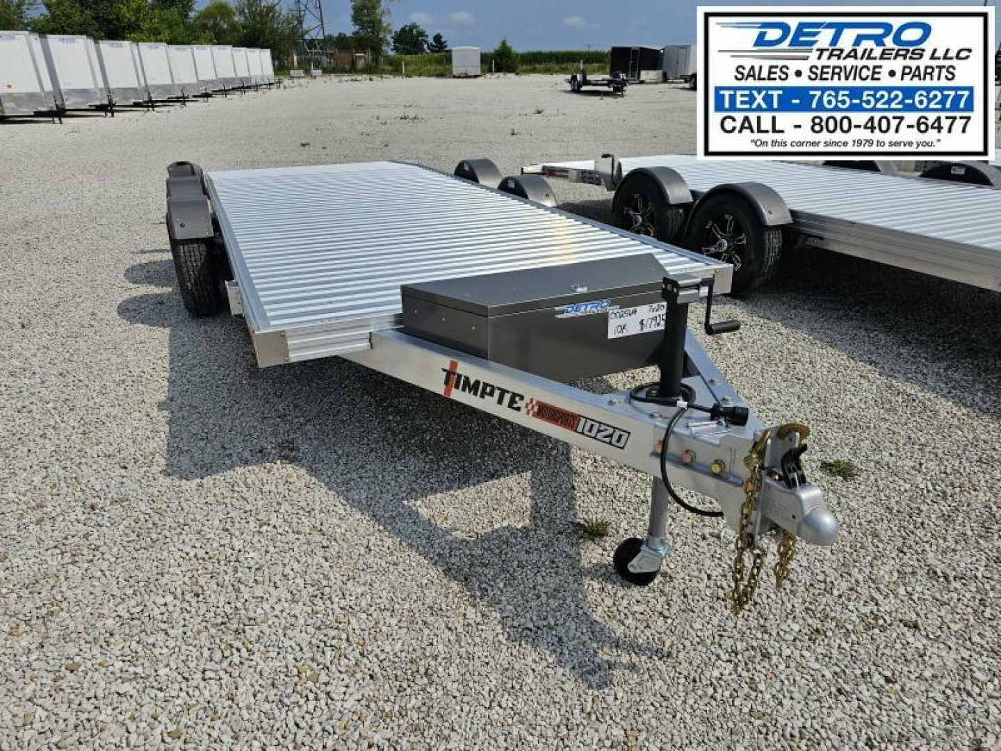 New 2025 Timpte 1020R3TSEZ 82" x 20' 10K Tilt Deck Equipment Trailer