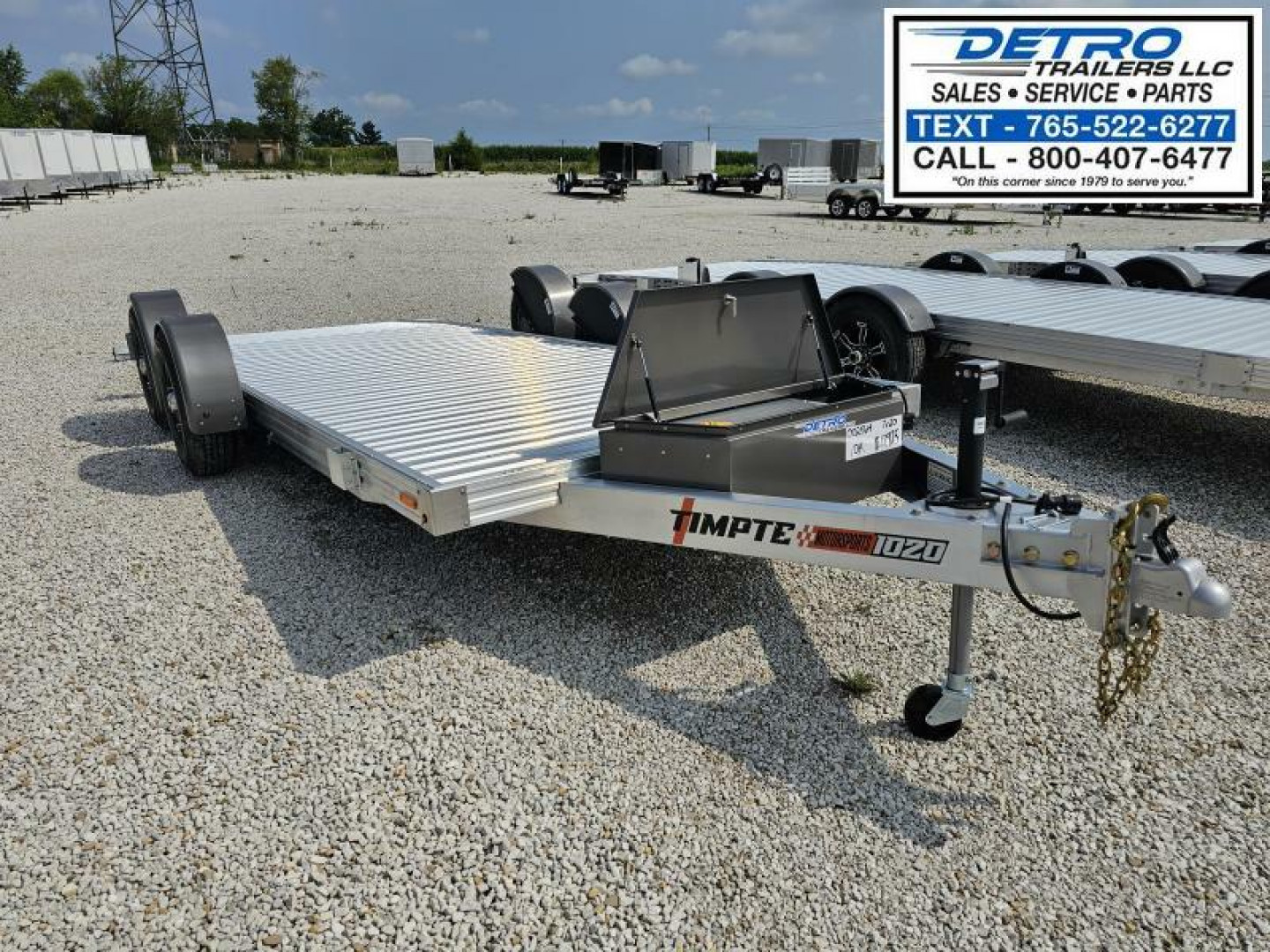 New 2025 Timpte 1020R3TSEZ 82" x 20' 10K Tilt Deck Equipment Trailer