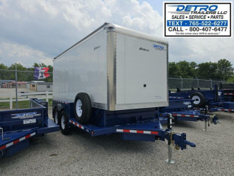 New 2025 Air Tow E-16XL Enclosed Ground Entry Cargo Trailer- Drop Deck