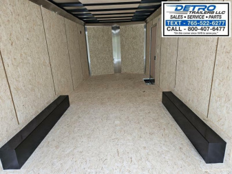 New 2024 Cargo Express EX DLX 8.5' x 24' 10K V-nose Enclosed Car Hauler Trailer -- KE10224STSV-100