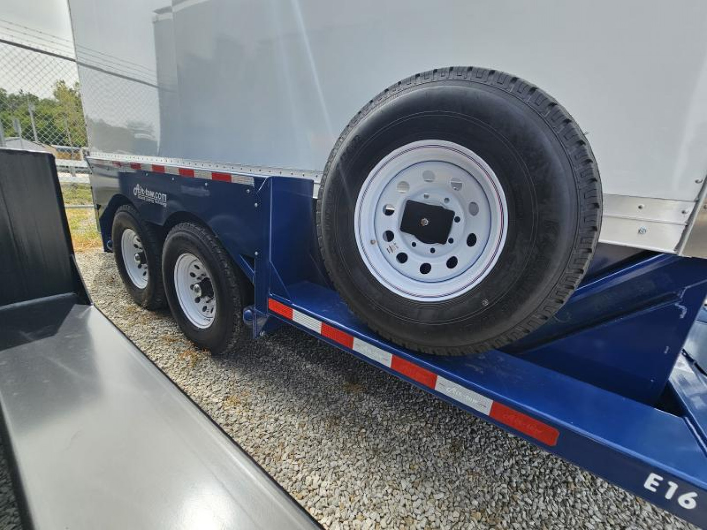 New 2024 Air Tow E16 14.35K Drop-Deck Enclosed Cargo Trailer w/ Ground Level Loading