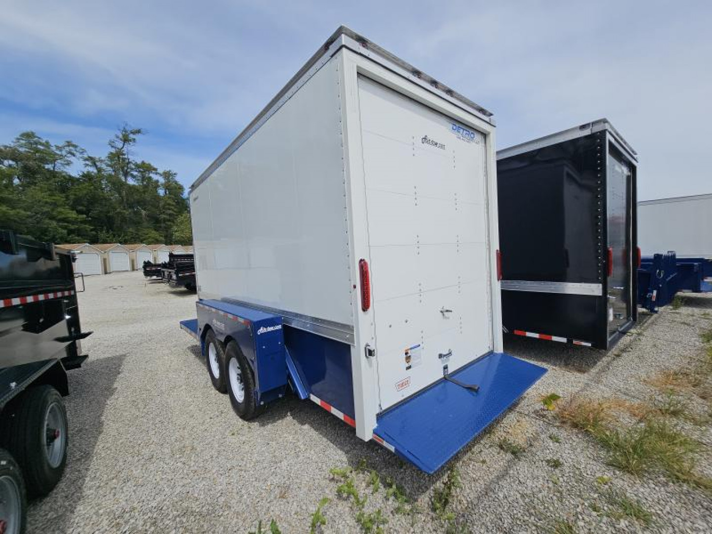 New 2024 Air Tow E16 14.35K Drop-Deck Enclosed Cargo Trailer w/ Ground Level Loading
