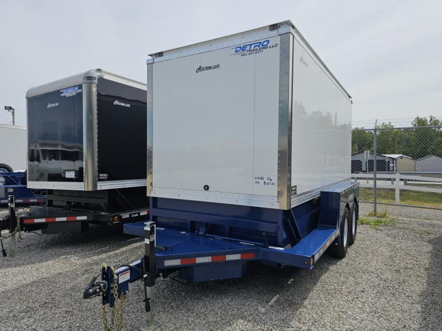 New 2024 Air Tow E16 14.35K Drop-Deck Enclosed Cargo Trailer w/ Ground Level Loading