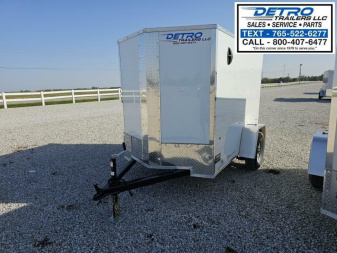New 2025 Cargo Express EX DLX 5' x 8' Enclosed Cargo Trailer w/ Composite Siding