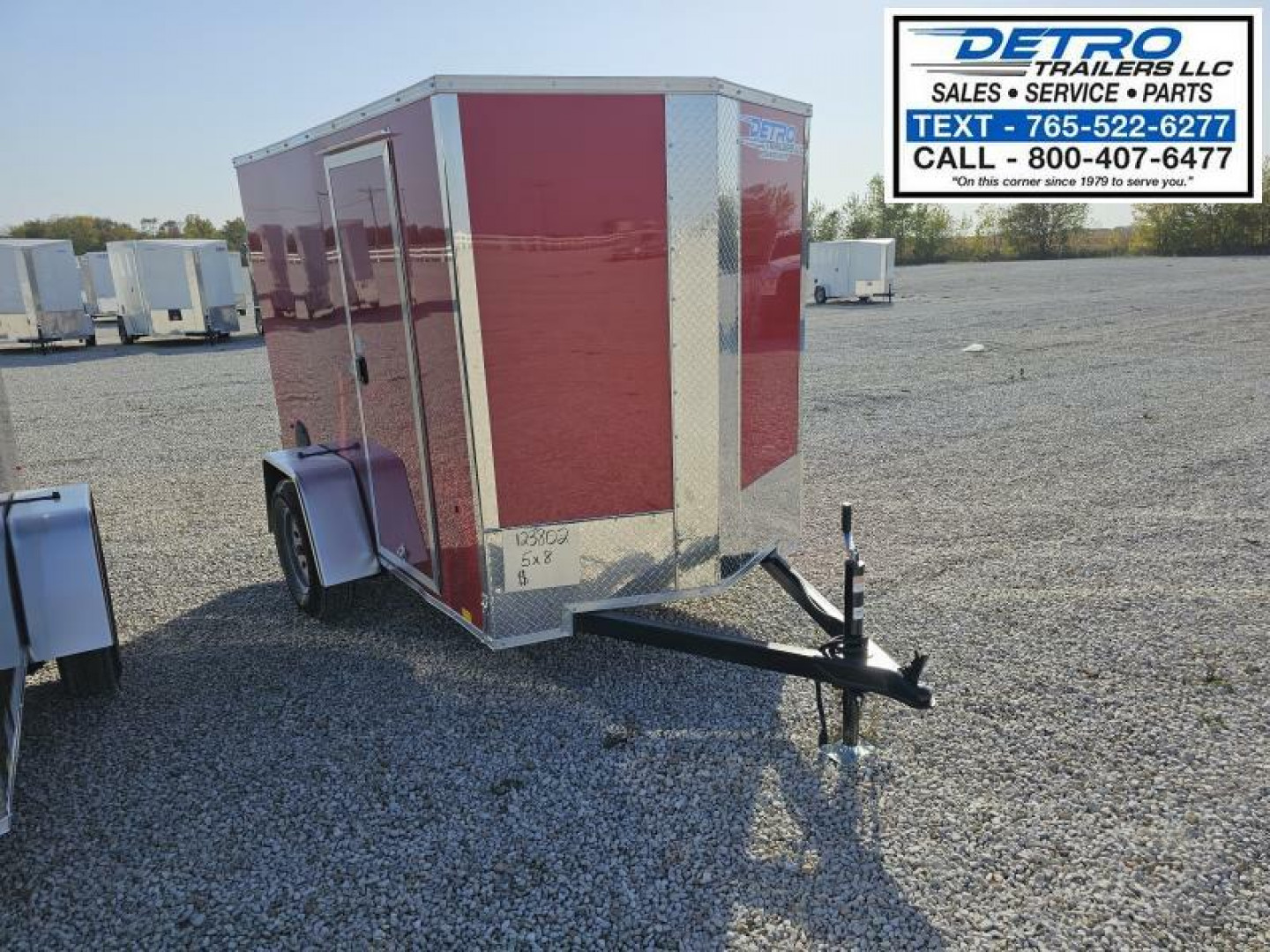 New 2025 Cargo Express EX DLX 5' x 8' Enclosed Cargo Trailer w/ Composite Siding