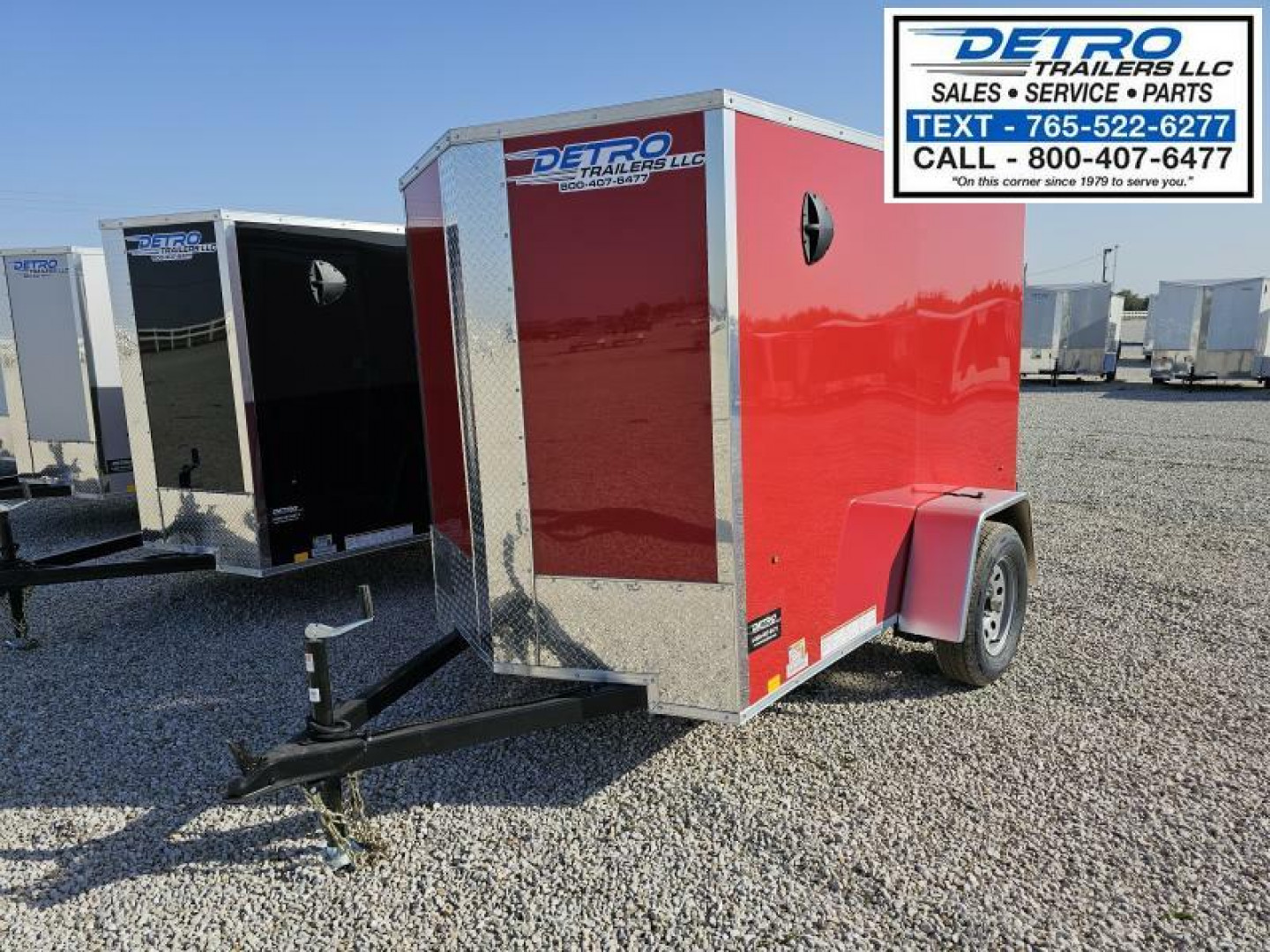 New 2025 Cargo Express EX DLX 5' x 8' Enclosed Cargo Trailer w/ Composite Siding