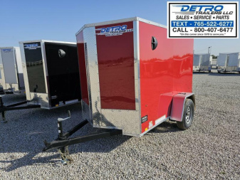 New 2025 Cargo Express EX DLX 5' x 8' Enclosed Cargo Trailer w/ Composite Siding