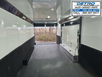 New 2024 Impact Trailers 8.5' x 28' 10K Aftershock Bullnose Enclosed Car/Racing Trailer