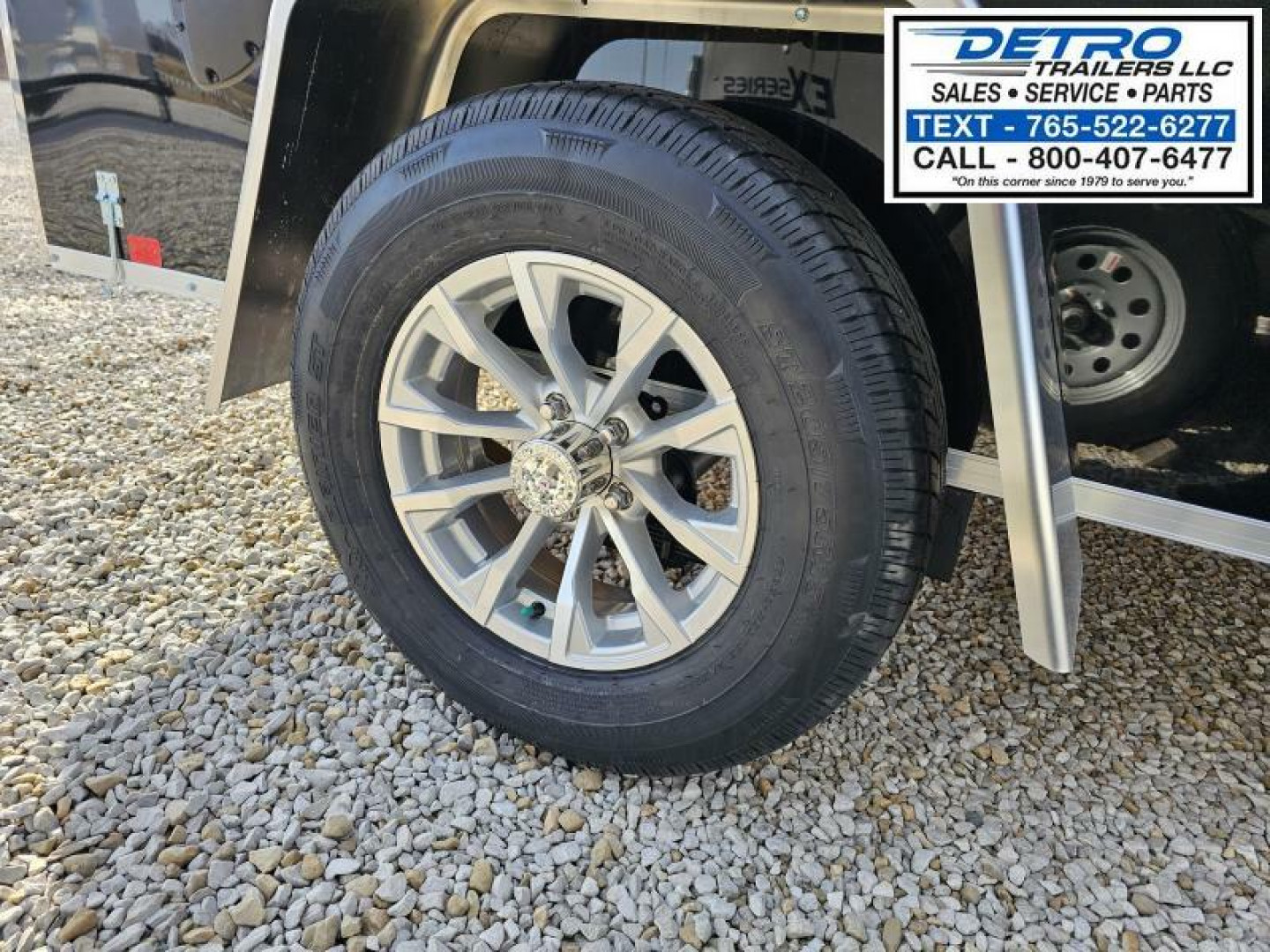 New 2025 Cargo Express EX DLX  5' x 10' 3K Idler Double Rear Door V-nose Enclosed Cargo Trailer