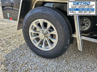 New 2025 Cargo Express EX DLX  5' x 10' 3K Idler Double Rear Door V-nose Enclosed Cargo Trailer