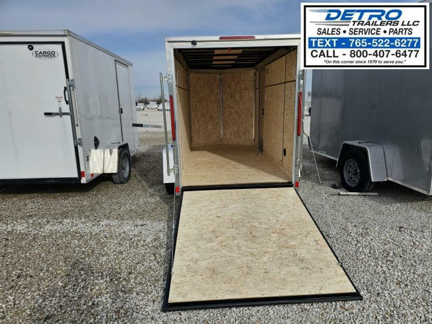 New 2025 Cargo Express EX DLX 5' x 10' 3K Idler Enclosed Cargo Trailer