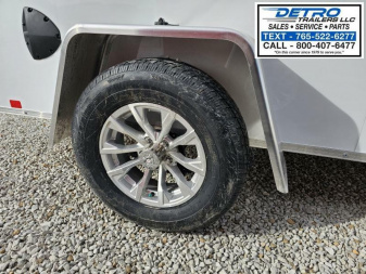 New 2025 Cargo Express EX DLX 5' x 10' 3K Idler Ramp Door V-nose Enclosed Cargo Trailer