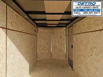 New 2025 Cargo Express EX DLX 5' x 10' 3K Idler Ramp Door V-nose Enclosed Cargo Trailer