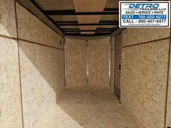 New 2025 Cargo Express EX DLX 5' x 10' 3K Idler Ramp Door V-nose Enclosed Cargo Trailer