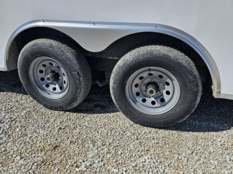 New 2025 Cargo Express EX DLX 8.5' x 24' 10K V-nose Flat Top Car Hauler Trailer