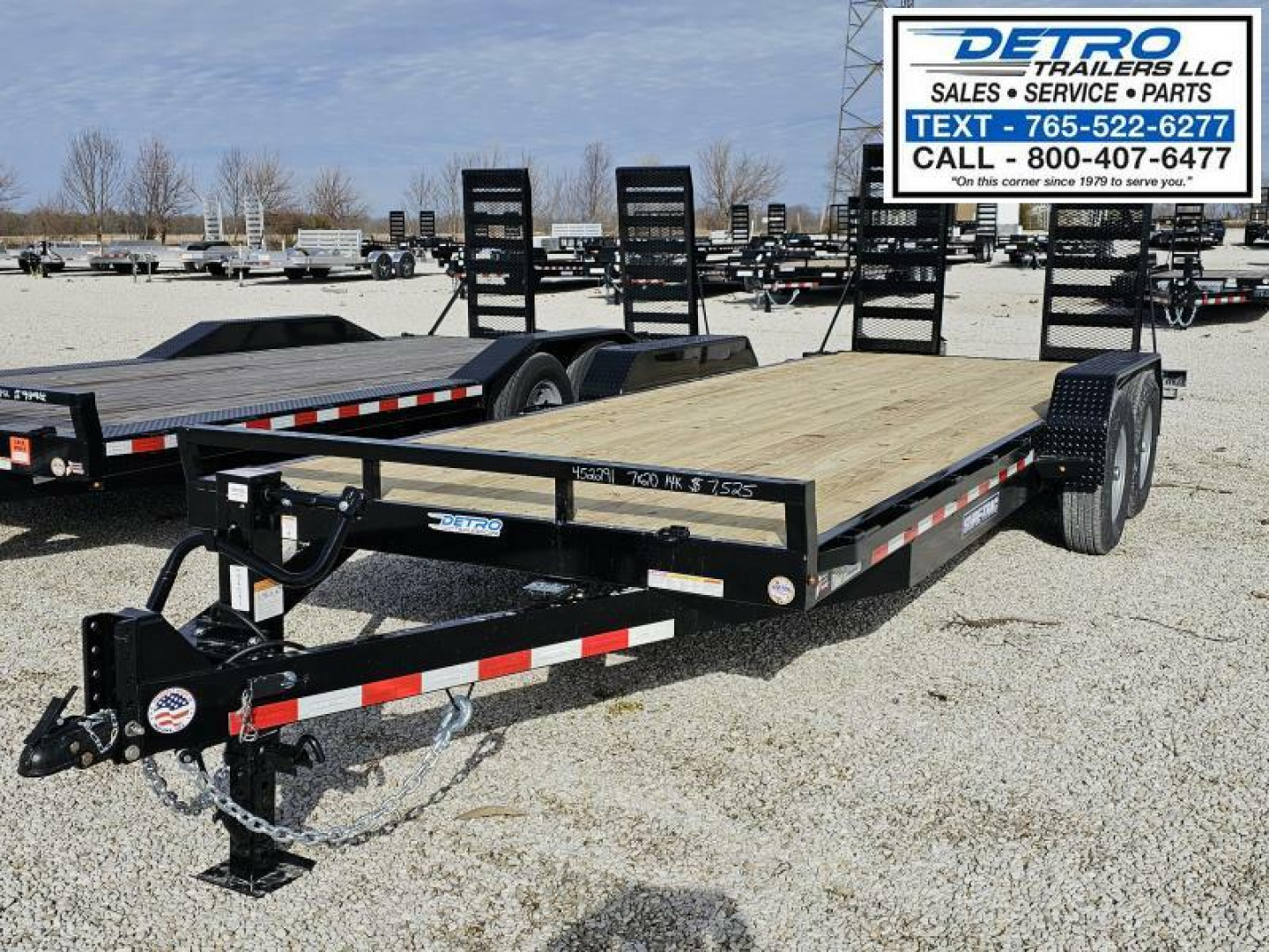 New 2025 Sure-Trac 7' x 20' 14K HD Flat Deck Equipment Trailer