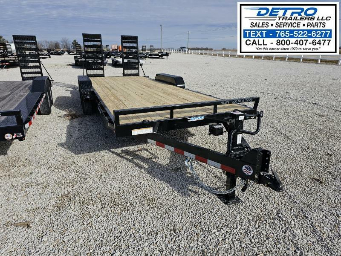 New 2025 Sure-Trac 7' x 20' 14K HD Flat Deck Equipment Trailer