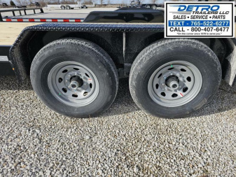 New 2025 Sure-Trac 7' x 20' 14K HD Flat Deck Equipment Trailer