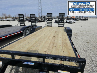 New 2025 Sure-Trac 7' x 20' 14K HD Flat Deck Equipment Trailer