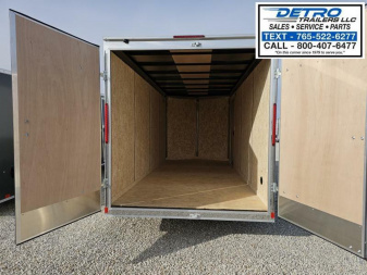 New 2025 Cargo Express EX DLX 7' x 16' 7K Double Rear Door V-nose Enclosed Cargo Trailer